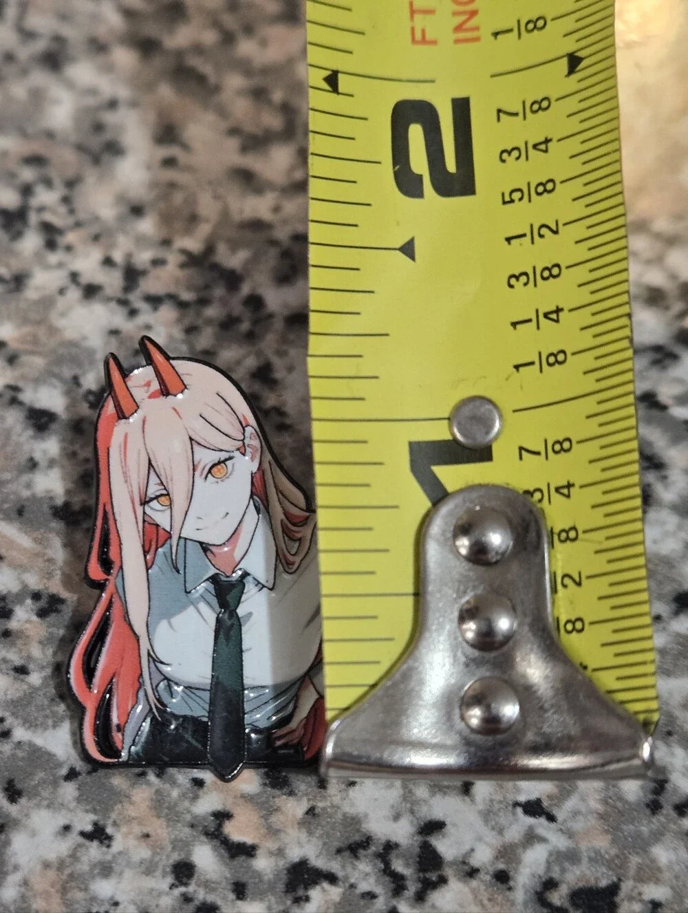 Power From Anime Chainsaw Man Enamel Pin